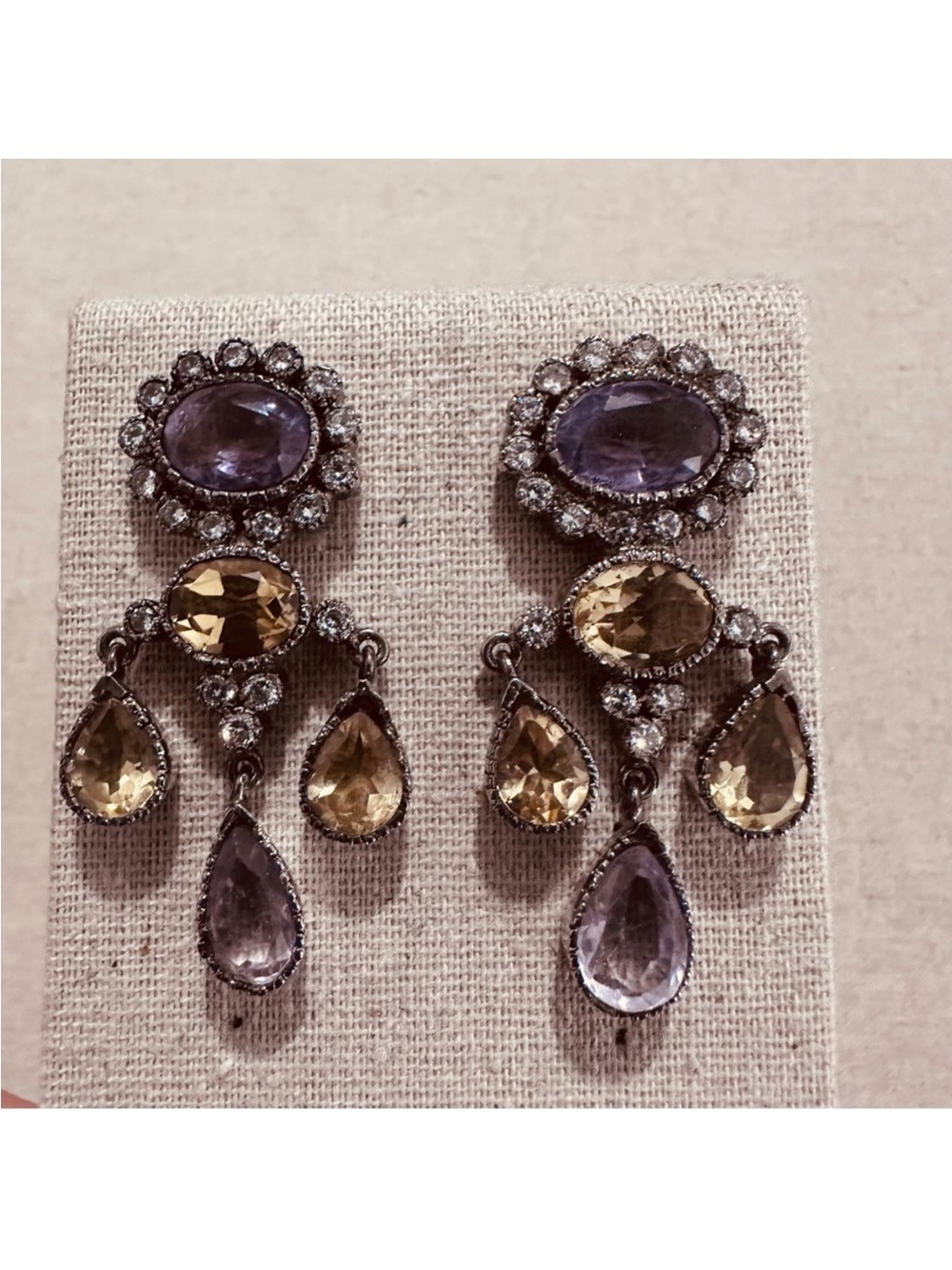 Art Karat | Earrings | Semi-Precious Drop Earrings - Picture 11 of 11